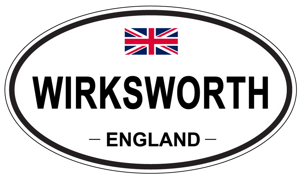 WIRKSWORTH, England - Oval Magnet