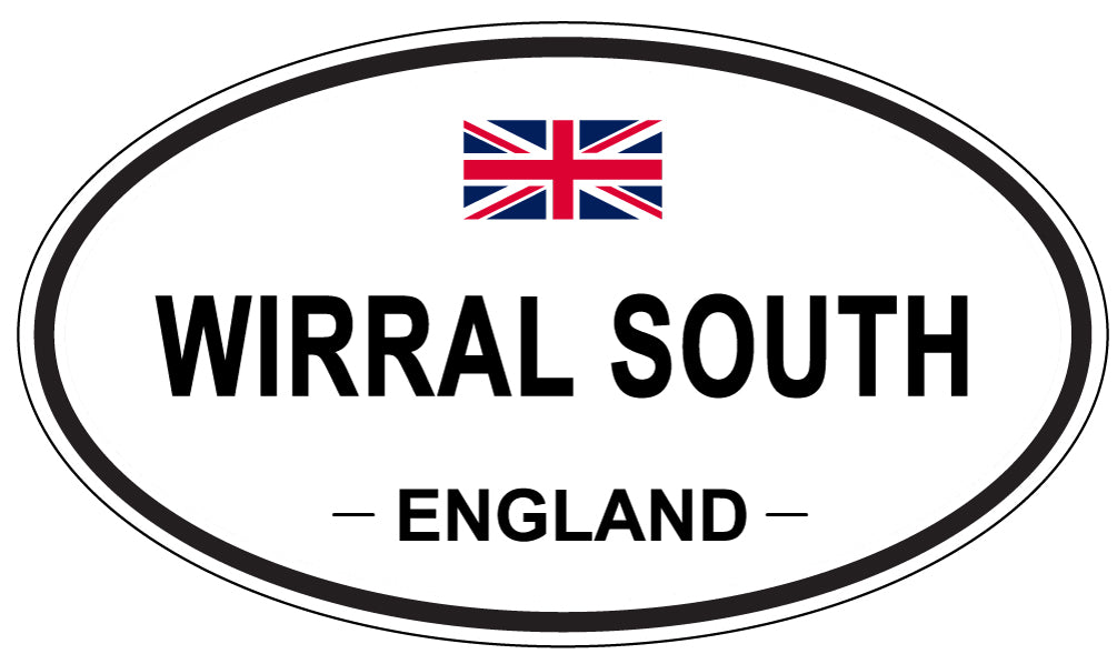 WIRRAL SOUTH, England - Oval Magnet