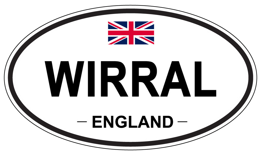 WIRRAL, England - Oval Magnet