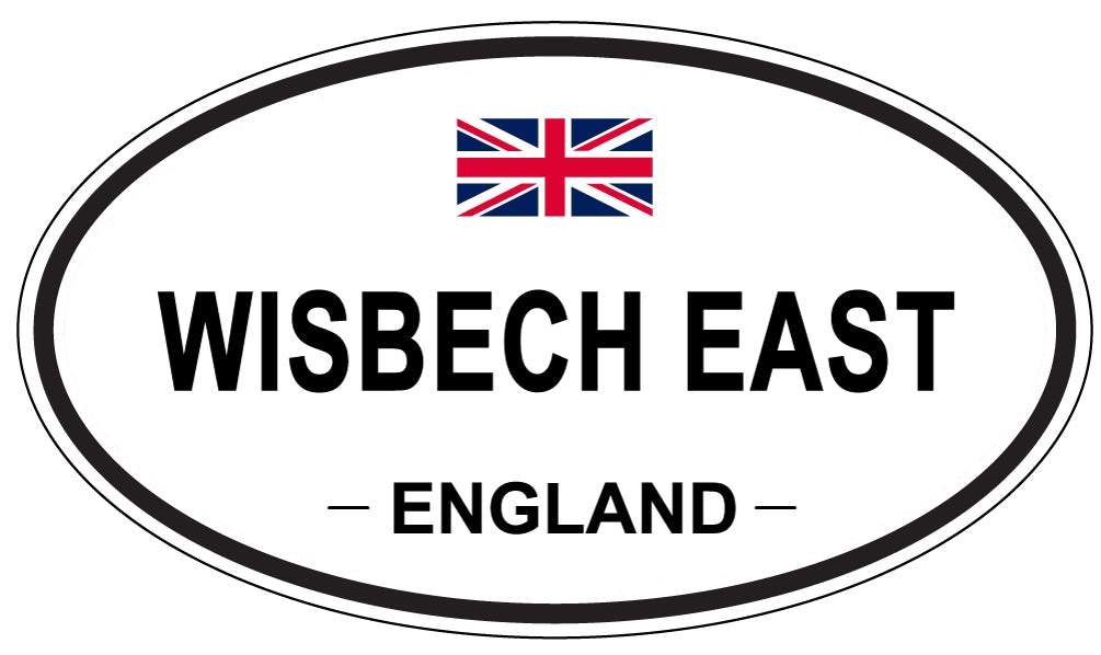 WISBECH EAST, England - Oval Magnet
