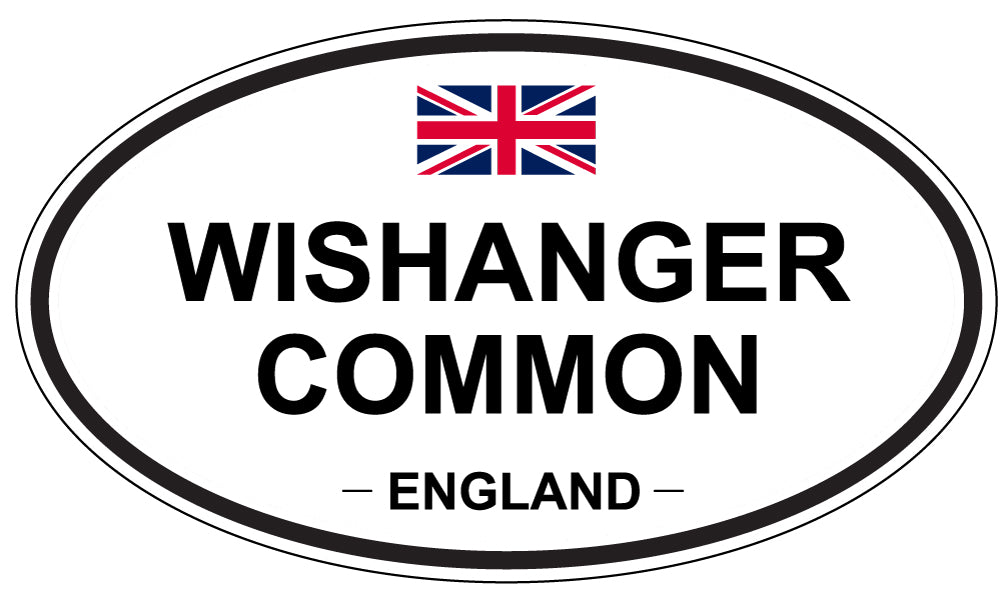 WISHANGER COMMON, England - Oval Magnet