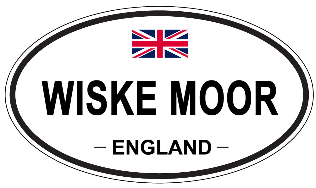 WISKE MOOR, England - Oval Magnet