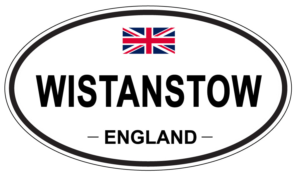 WISTANSTOW, England - Oval Magnet