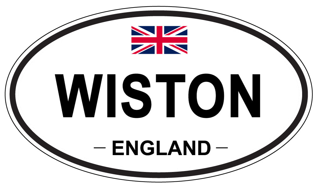 WISTON, England - Oval Magnet
