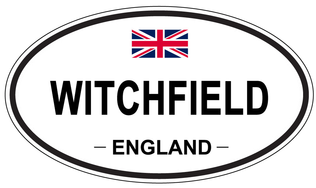 WITCHFIELD, England - Oval Magnet
