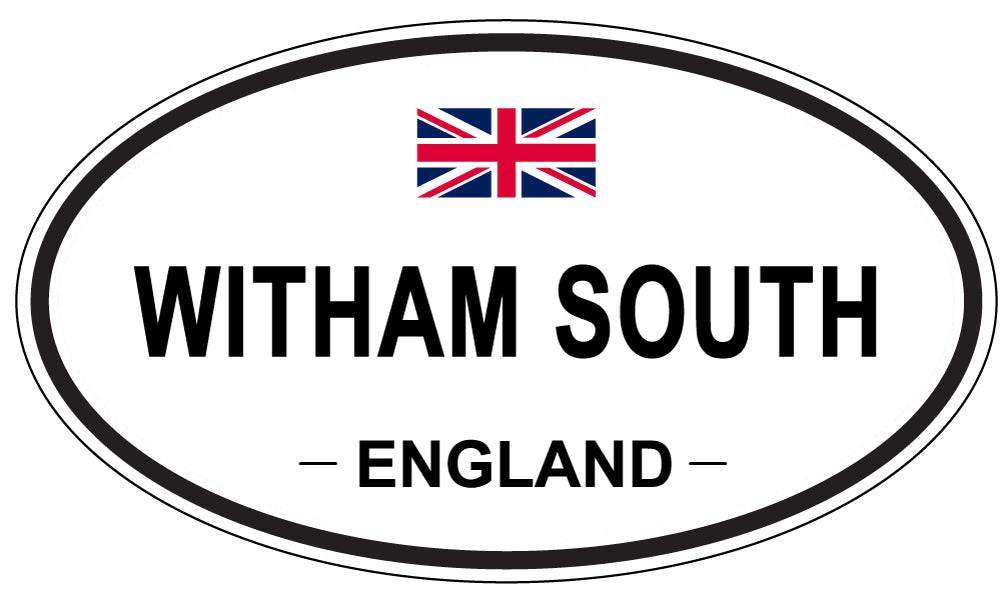 WITHAM SOUTH, England - Oval Magnet