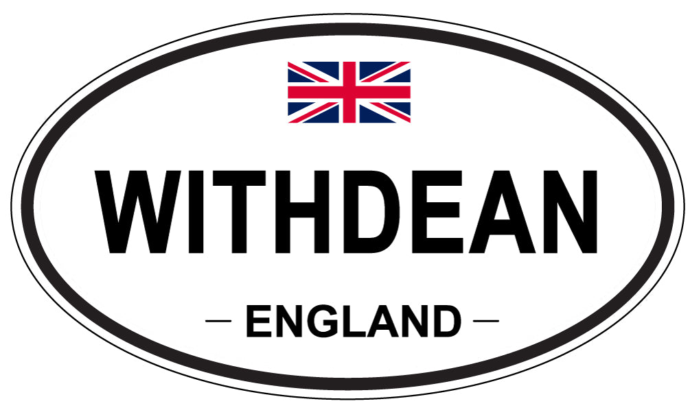 WITHDEAN, England - Oval Magnet