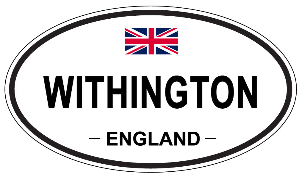 WITHINGTON, England - Oval Magnet