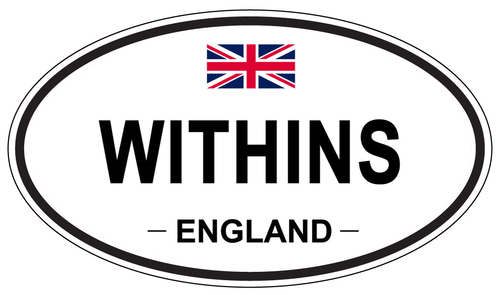 WITHINS, England - Oval Magnet