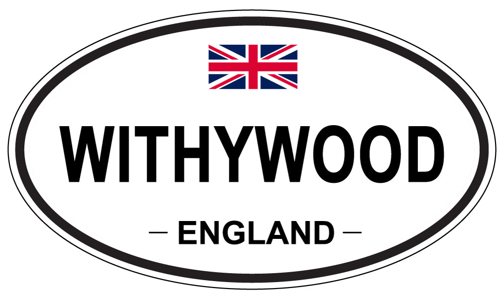 WITHYWOOD, England - Oval Magnet