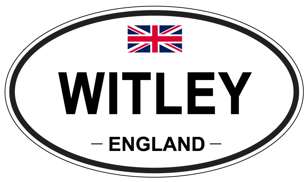 WITLEY, England - Oval Magnet