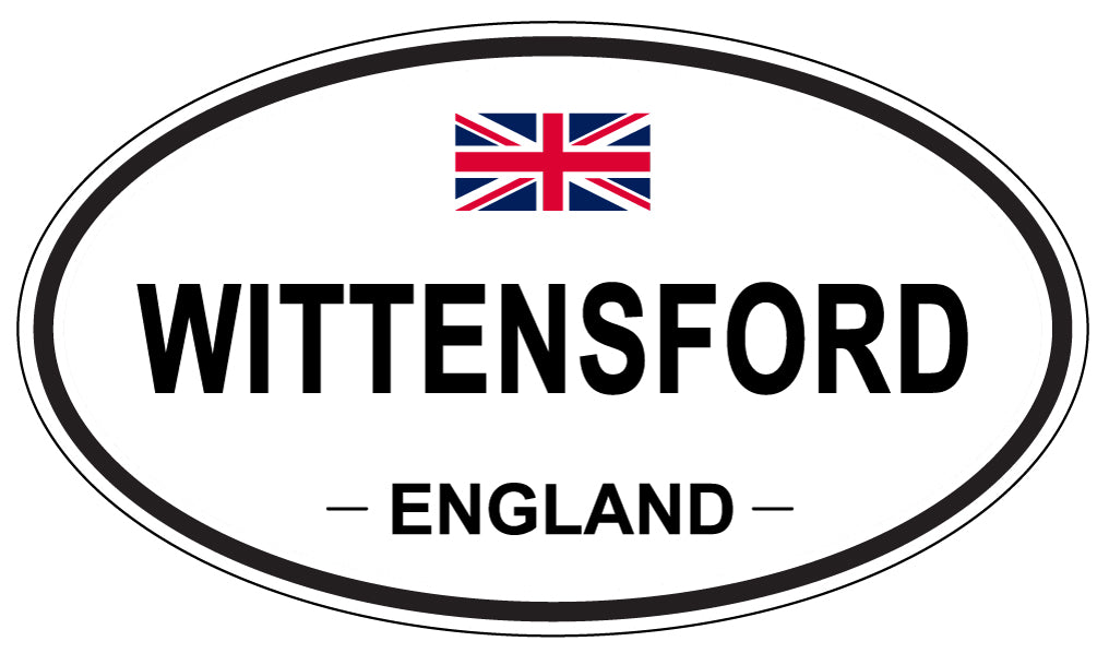 WITTENSFORD, England - Oval Magnet