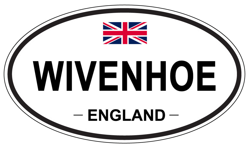 WIVENHOE, England - Oval Magnet
