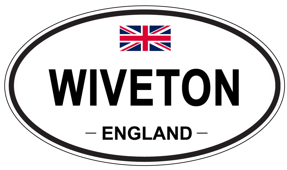 WIVETON, England - Oval Magnet