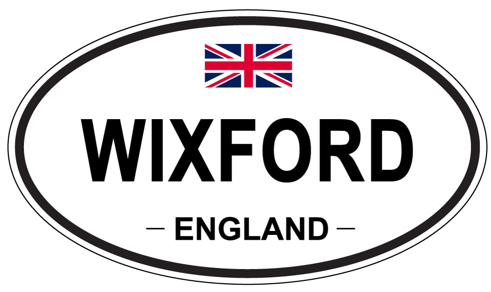 WIXFORD, England - Oval Magnet
