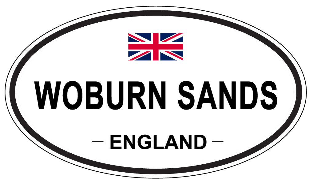 WOBURN SANDS, England - Oval Magnet