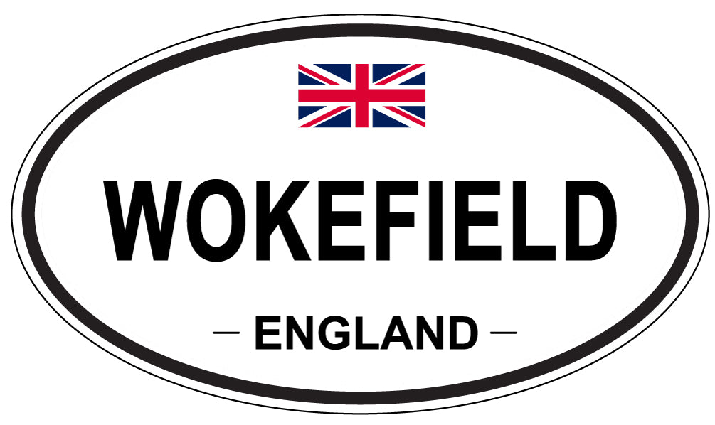 WOKEFIELD, England - Oval Magnet