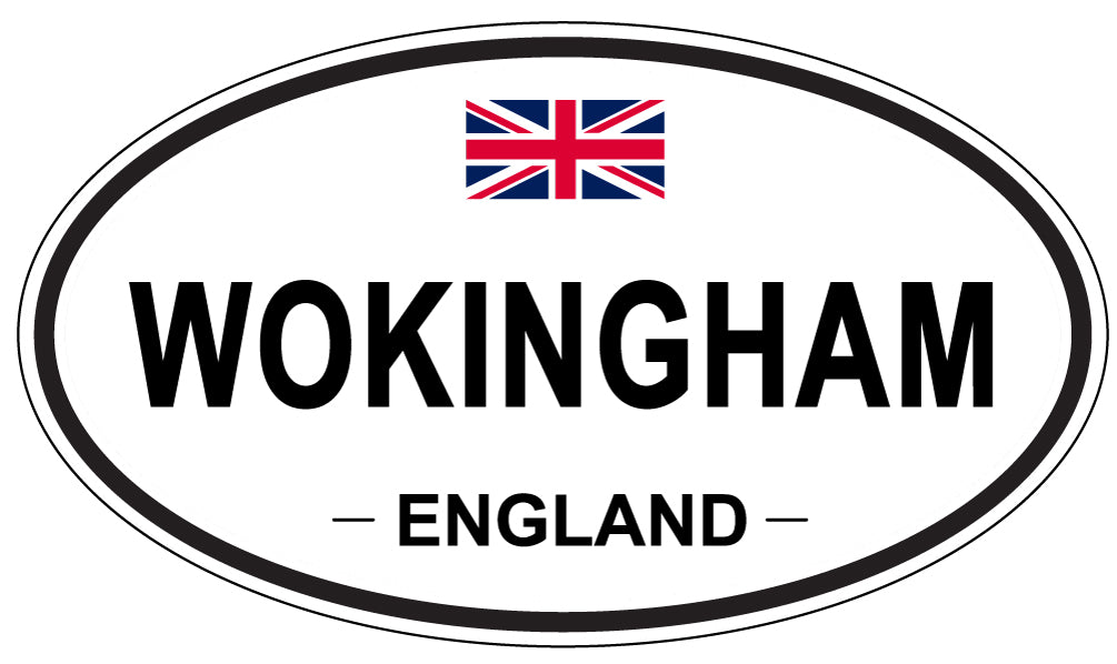 WOKINGHAM, England - Oval Magnet