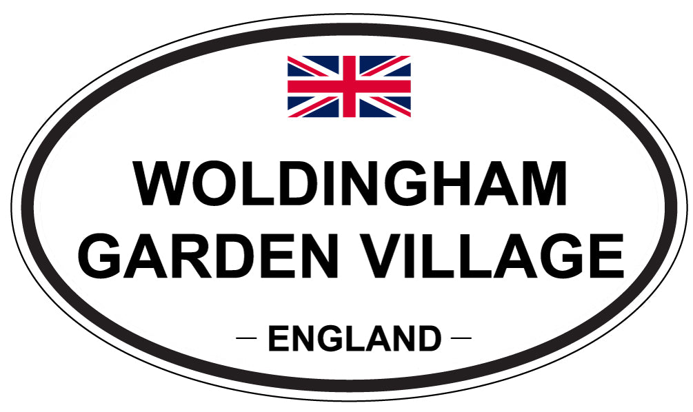 WOLDINGHAM GARDEN VILLAGE, England - Oval Magnet