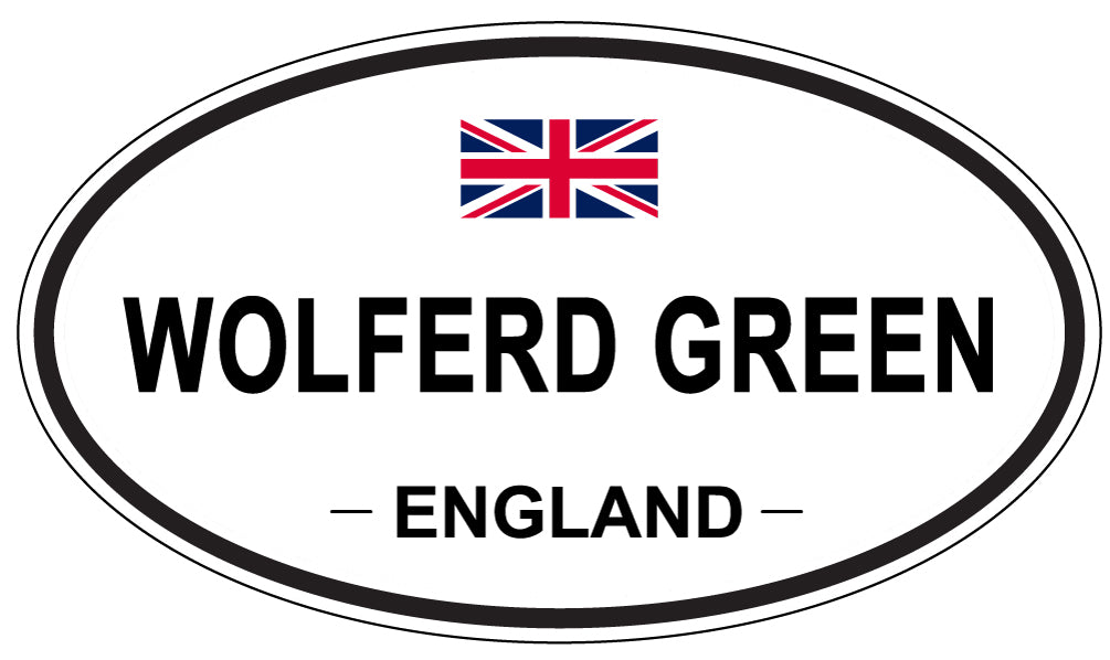 WOLFERD GREEN, England - Oval Magnet