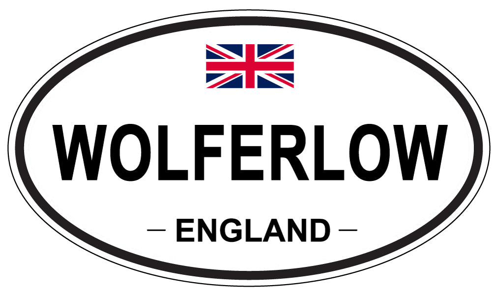 WOLFERLOW, England - Oval Magnet