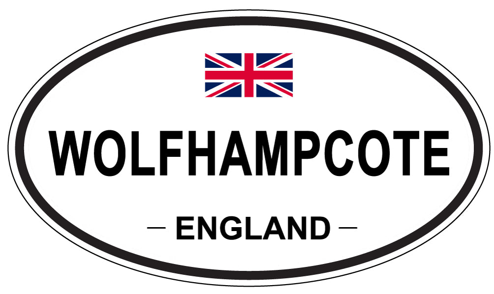 WOLFHAMPCOTE, England - Oval Magnet