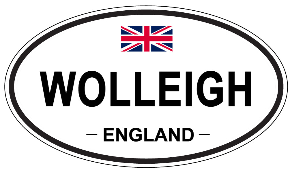 WOLLEIGH, England - Oval Magnet