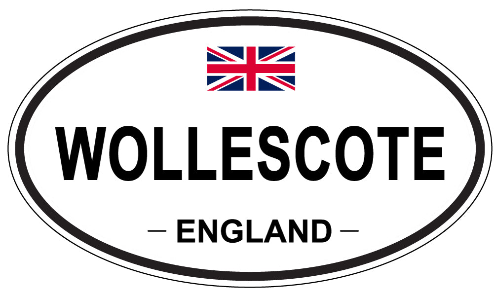 WOLLESCOTE, England - Oval Magnet