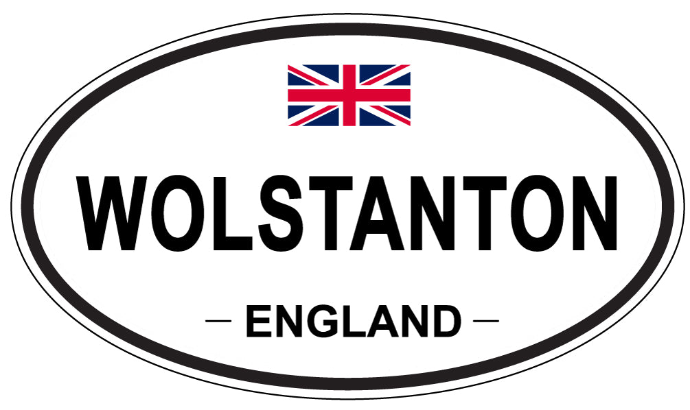 WOLSTANTON, England - Oval Magnet