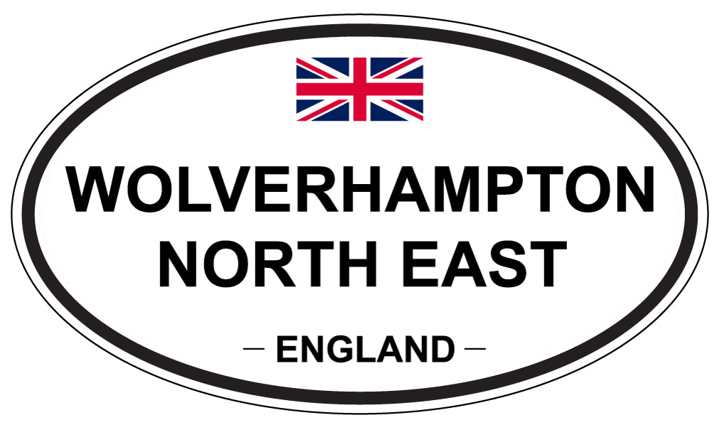 WOLVERHAMPTON NORTH EAST, England - Oval Magnet