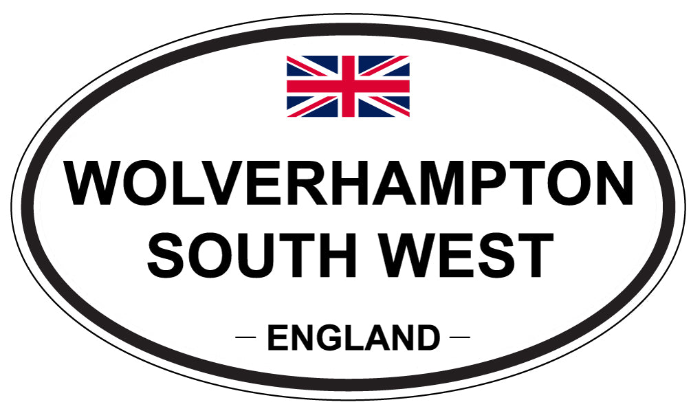 WOLVERHAMPTON SOUTH WEST, England - Oval Magnet