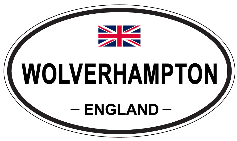 WOLVERHAMPTON, England - Oval Magnet