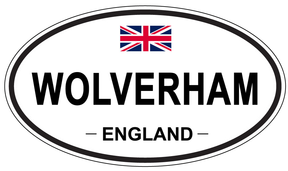 WOLVERHAM, England - Oval Magnet
