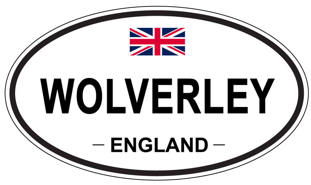WOLVERLEY, England - Oval Magnet