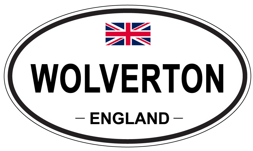 WOLVERTON, England - Oval Magnet