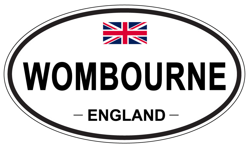WOMBOURNE, England - Oval Magnet
