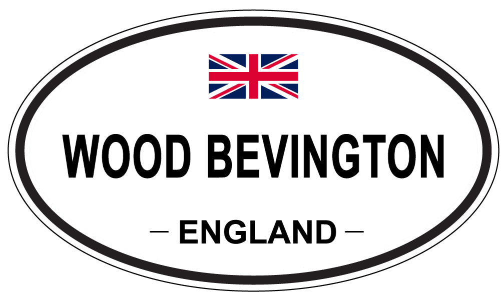 WOOD BEVINGTON, England - Oval Magnet