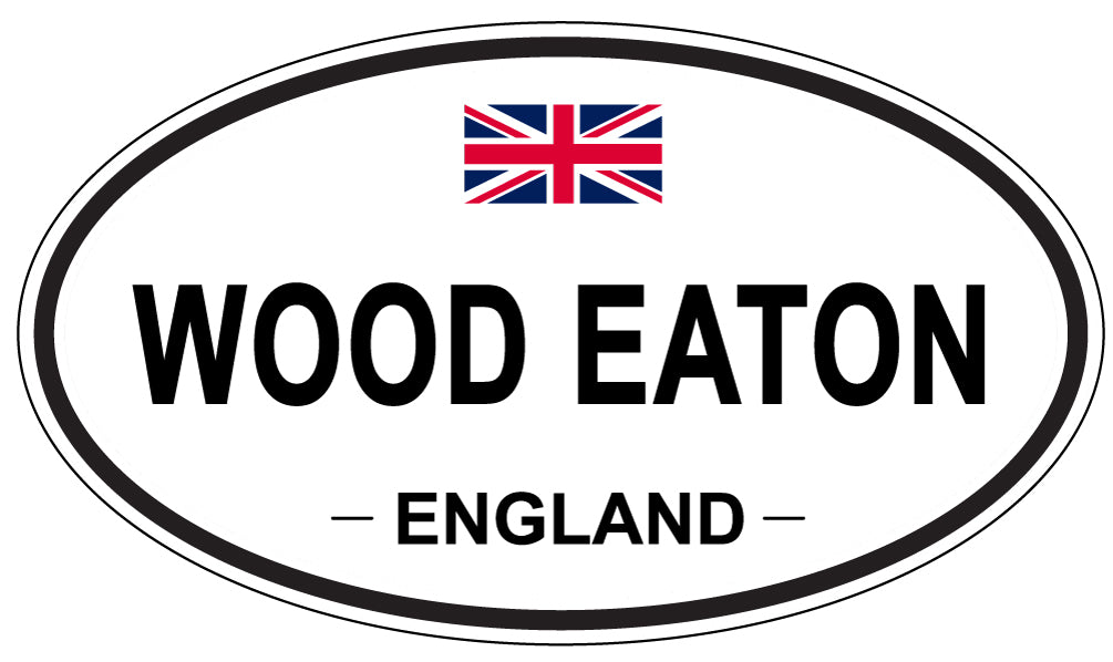 WOOD EATON, England - Oval Magnet