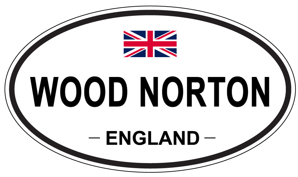 WOOD NORTON, England - Oval Magnet