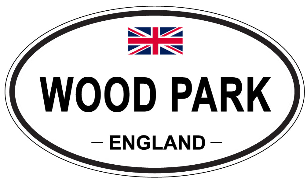 WOOD PARK, England - Oval Magnet