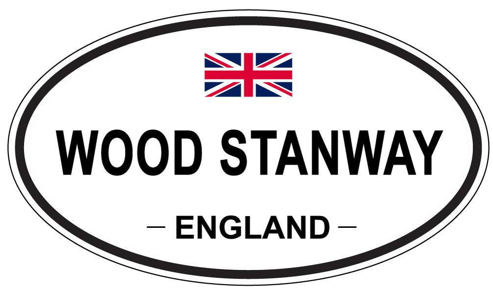 WOOD STANWAY, England - Oval Magnet