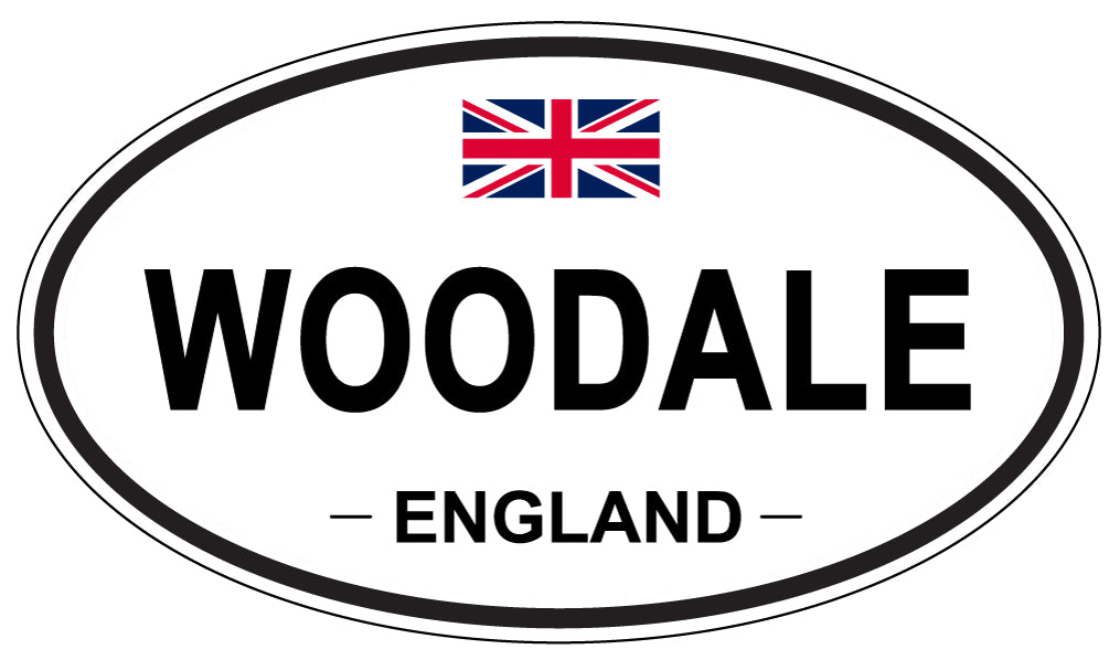 WOODALE, England - Oval Magnet