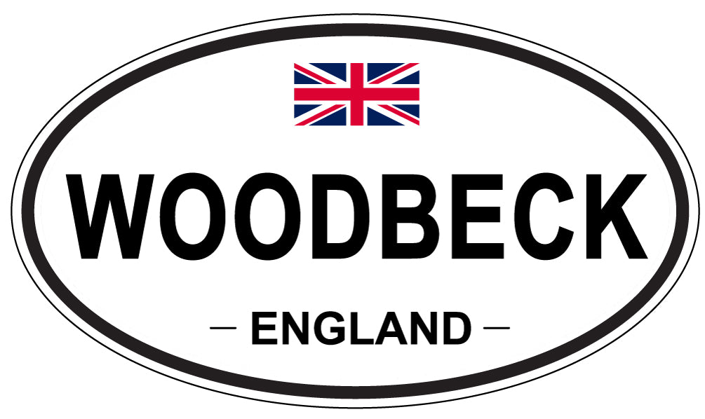 WOODBECK, England - Oval Magnet