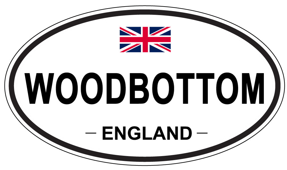 WOODBOTTOM, England - Oval Magnet