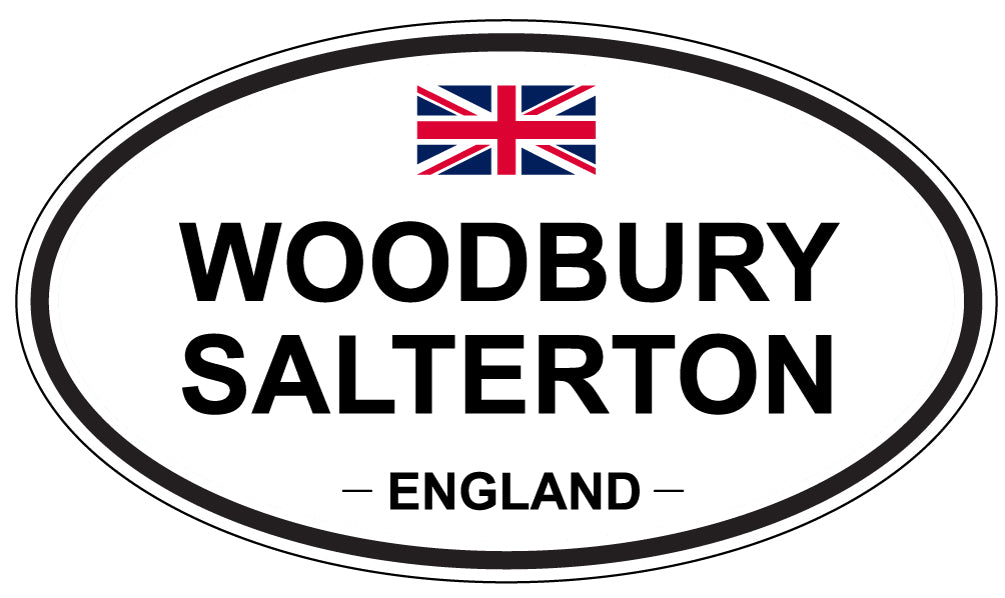 WOODBURY SALTERTON, England - Oval Magnet