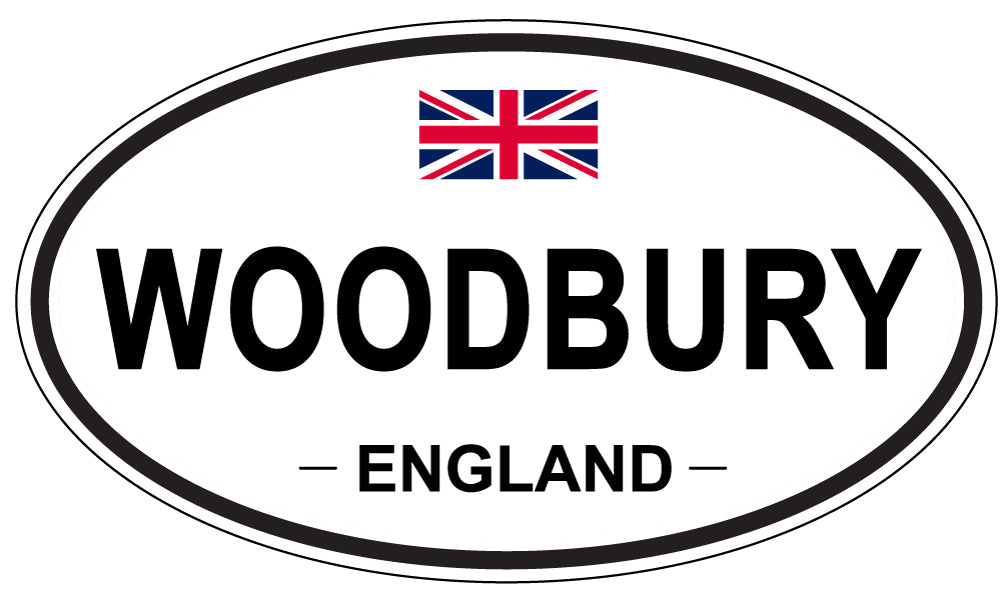 WOODBURY, England - Oval Magnet