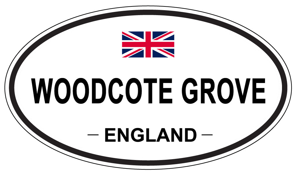 WOODCOTE GROVE, England - Oval Magnet
