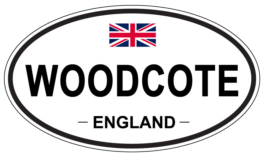 WOODCOTE, England - Oval Magnet