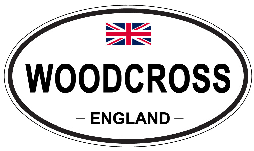 WOODCROSS, England - Oval Magnet