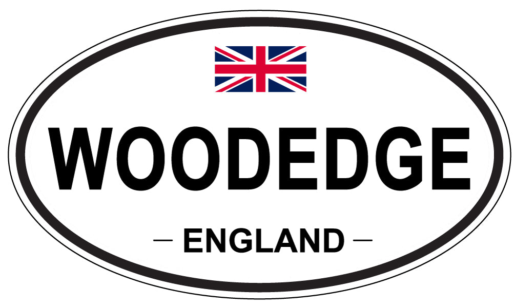 WOODEDGE, England - Oval Magnet
